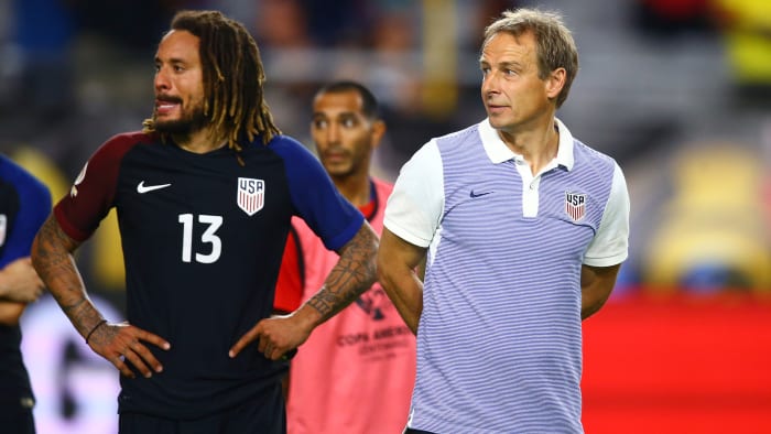 Jermaine Jones and Jurgen Klinsmann